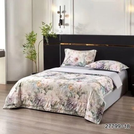 Neįvelkamas patalynės komplektas, Luxury Sleep, su šilku ir bambuku, 150x200 cm (ruduo/žiema) 1