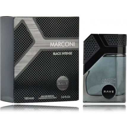 Parfumuotas vanduo, Lattafa Rave Marconi Black Intense, vyrams Parfumuotas vanduo, Lattafa Rave Marconi Black Intense, vyrams