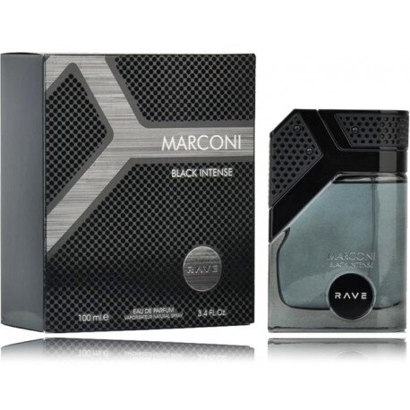 Parfumuotas vanduo, Lattafa Rave Marconi Black Intense, vyrams Parfumuotas vanduo, Lattafa Rave Marconi Black Intense, vyrams