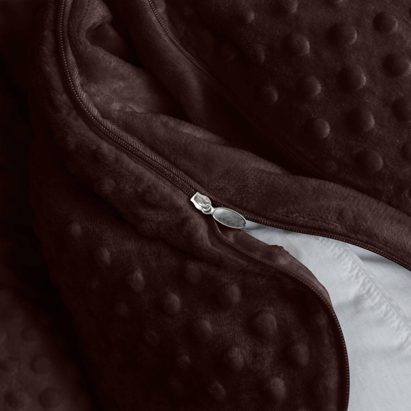 Pliušinis patalynės komplektas, Velour, 200x220 cm., 4 dalių 2