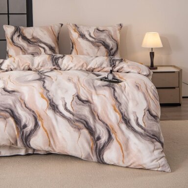 Pliušinis patalynės komplektas, Soft Dreamr, 160x200 cm., 4 dalių, paklodė su guma Pliušinis patalynės komplektas, Soft Dreamr, 160x200 cm., 4 dalių, paklodė su guma