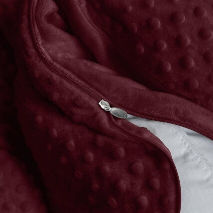 Pliušinis patalynės komplektas, Velour, 160x200 cm., 4 dalių 3