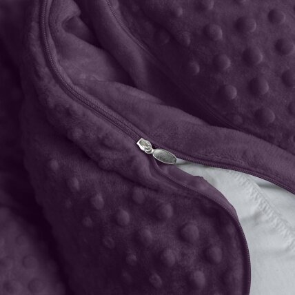 Pliušinis patalynės komplektas, Velour, 200x220 cm., 4 dalių 3