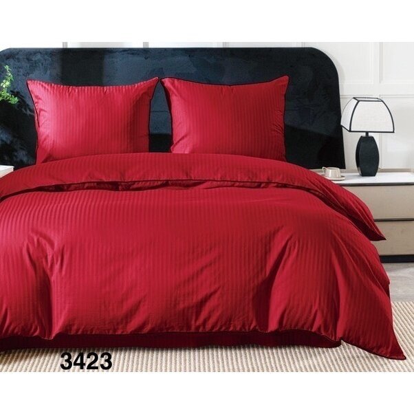 Premium medvilnės patalynės komplektas, Viešbučio tipo, 160x200 cm., 4 dalių