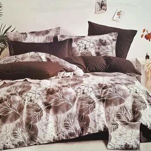 Satino mikropluošto patalynės komplektas, 4 dalių,220×200 cm Satino mikropluošto patalynės komplektas, 4 dalių,220×200 cm